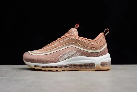 Flexible 9603 NIKE womens AIR MAX 97 UL '17 "ROSE GOLD" 917704-600 