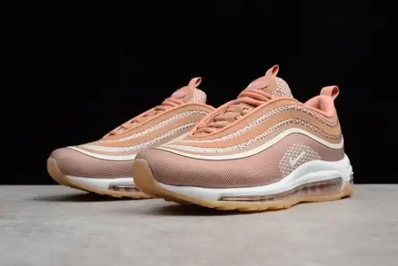 Flexible 9603 NIKE womens AIR MAX 97 UL '17 "ROSE GOLD" 917704-600  DBBA379