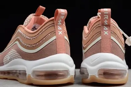 Flexible 9603 NIKE womens AIR MAX 97 UL '17 "ROSE GOLD" 917704-600 