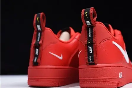 Functional 3543 Nike Air Force 1 '07 LV8 Utility Red White AJ7747-600 