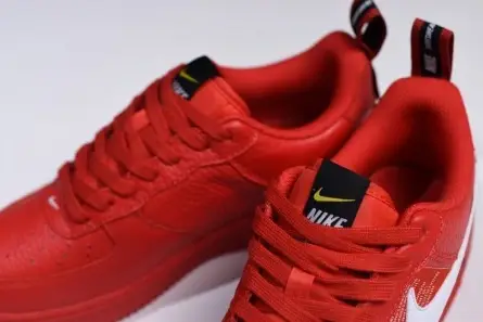 Functional 3543 Nike Air Force 1 '07 LV8 Utility Red White AJ7747-600 