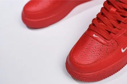 Functional 3543 Nike Air Force 1 '07 LV8 Utility Red White AJ7747-600 