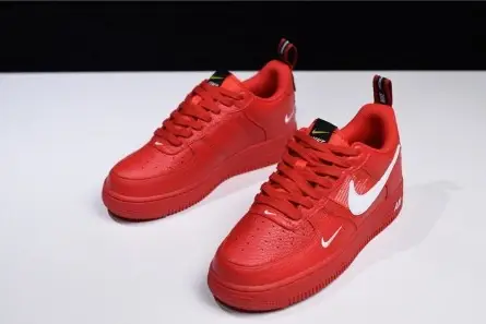 Functional 3543 Nike Air Force 1 '07 LV8 Utility Red White AJ7747-600 