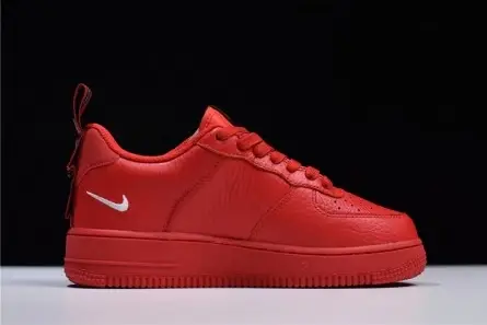 Functional 3543 Nike Air Force 1 '07 LV8 Utility Red White AJ7747-600 