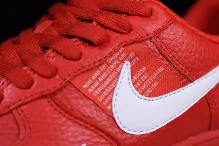 Functional 3543 Nike Air Force 1 '07 LV8 Utility Red White AJ7747-600 
