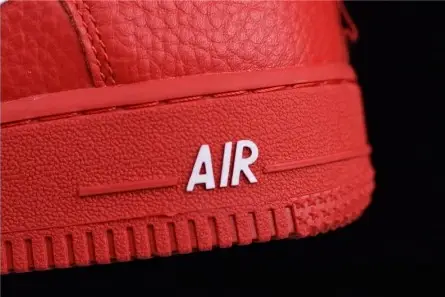 Functional 3543 Nike Air Force 1 '07 LV8 Utility Red White AJ7747-600 