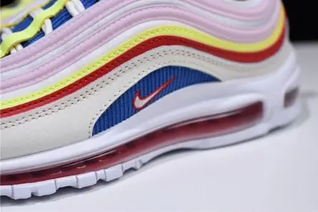 Functional 5002 Nike Air Max 97 SE "Corduroy" Sail Volt Glow Arctic Pink womens AQ4137-101 