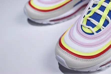 Functional 5002 Nike Air Max 97 SE "Corduroy" Sail Volt Glow Arctic Pink womens AQ4137-101 