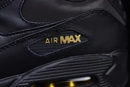 Functional 9643 Air Max 90 Premium 'Black Gold' - Nike - 700155-011 