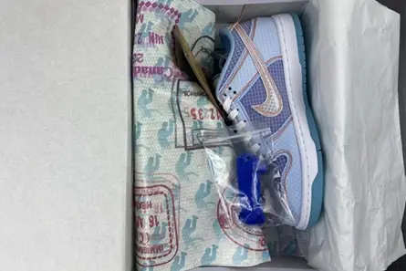 GoAnywhere 5791 Nike Dunk Low Union Passport Pack Blue  DJ9649-400 