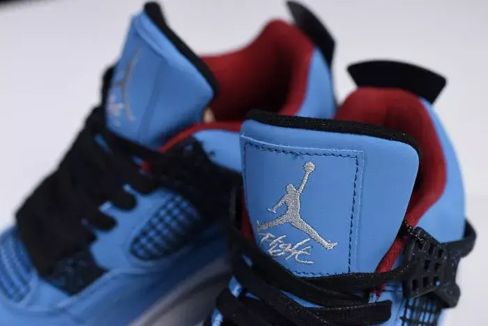 GoAnywhere 6128 Travis Scott x Air Jordan 4 “Houston Oilers”  University Blue 308497-406 