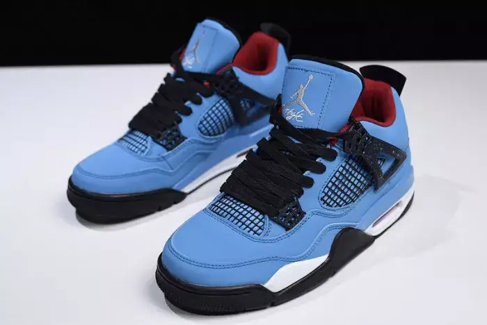 GoAnywhere 6128 Travis Scott x Air Jordan 4 “Houston Oilers”  University Blue 308497-406 