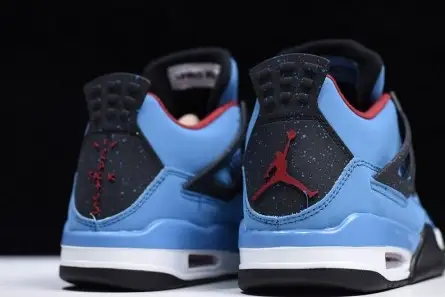 GoAnywhere 6128 Travis Scott x Air Jordan 4 “Houston Oilers”  University Blue 308497-406 