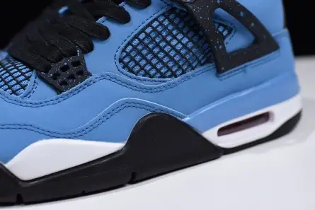 GoAnywhere 6128 Travis Scott x Air Jordan 4 “Houston Oilers”  University Blue 308497-406 