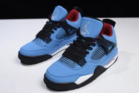 GoAnywhere 6128 Travis Scott x Air Jordan 4 “Houston Oilers”  University Blue 308497-406 
