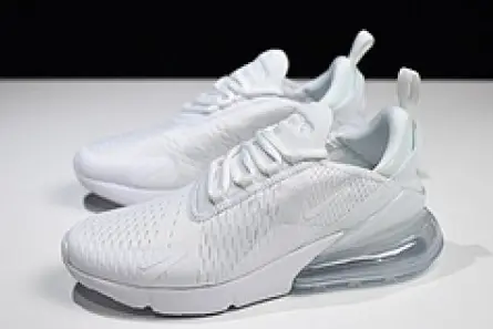 GoodFit 5552 Nike womens Air Max 270 Triple White AH6789 102 