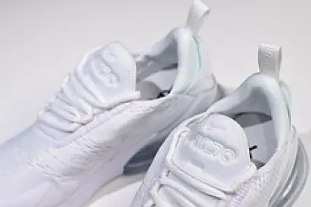 GoodFit 5552 Nike womens Air Max 270 Triple White AH6789 102 