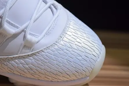 GoodFit 6257 Air Jordan 11 Low Heiress Frost White 897331-100 