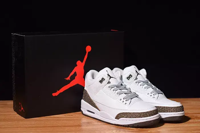 GoodFit 781 Air Jordan 3 Mocha  136064-122  BDCB1026