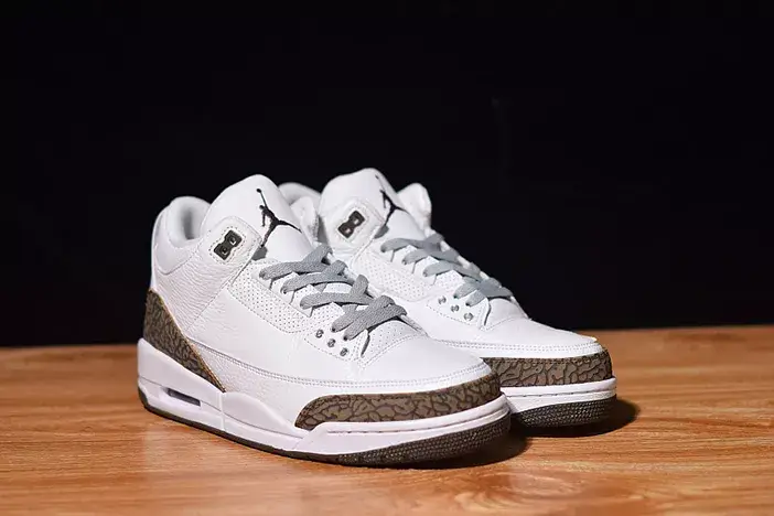 GoodFit 781 Air Jordan 3 Mocha  136064-122 