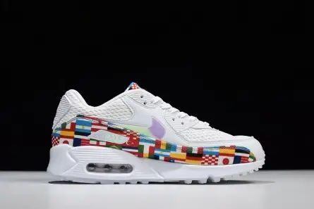 GoodFit 8921 NIKE AIR MAX 90 NIC QS "INTERNATIONAL FLAG PACK"  A05119-100 
