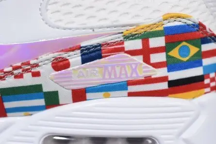 GoodFit 8921 NIKE AIR MAX 90 NIC QS "INTERNATIONAL FLAG PACK"  A05119-100 