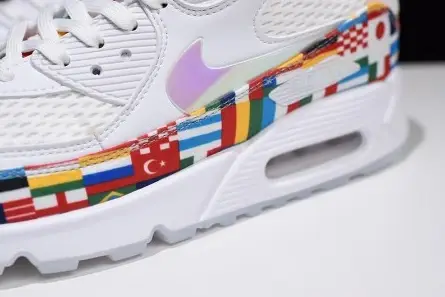 GoodFit 8921 NIKE AIR MAX 90 NIC QS "INTERNATIONAL FLAG PACK"  A05119-100 