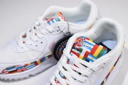 GoodFit 8921 NIKE AIR MAX 90 NIC QS "INTERNATIONAL FLAG PACK"  A05119-100 