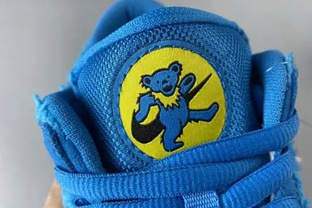Grateful Dead x Nike SB Dunk Low Blue CJ5378-400 Vibrant 6766 