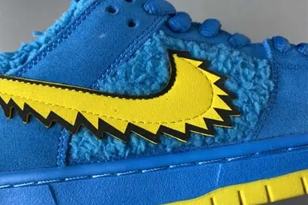 Grateful Dead x Nike SB Dunk Low Blue CJ5378-400 Vibrant 6766 