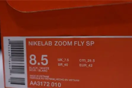 Gyakusou Nike Zoom Fly SP AA3172-010 Reliable 475 