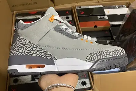 HighQuality 4970 Air Jordan 3``Cool Gray''  CT8532-012 