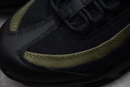 HighQuality 807 Nike Air Max 95 HAL Black Khaki | AH8444-001 