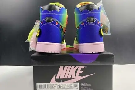J Balvin x Air Jordan 1 High O DC3481-900 Breathable 6410 