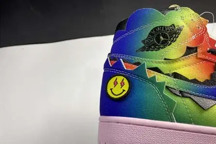 J Balvin x Air Jordan 1 High O DC3481-900 Breathable 6410 