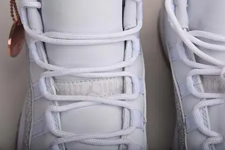 JORDAN 11 RETRO WHITE METALLIC SILVER - AR0715-100 Affordable 4106 
