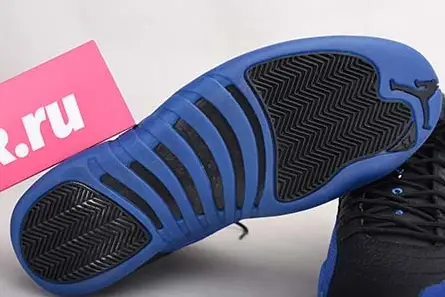 JORDAN 12 RETRO BLACK GAME ROYAL - 130690-014 DailyWear 7243  FABF1454