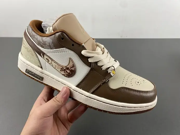Jordan 1 Low SE Hemp Light British Tan HF5753-221 Efficient 6610 