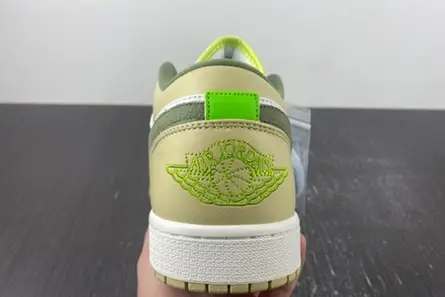 Jordan 1 Low Sail White Oil Green (W) FD9906-131 Stylish 5992 