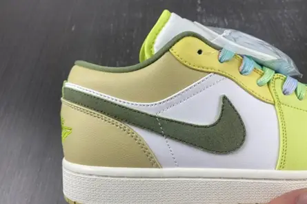 Jordan 1 Low Sail White Oil Green (W) FD9906-131 Stylish 5992 