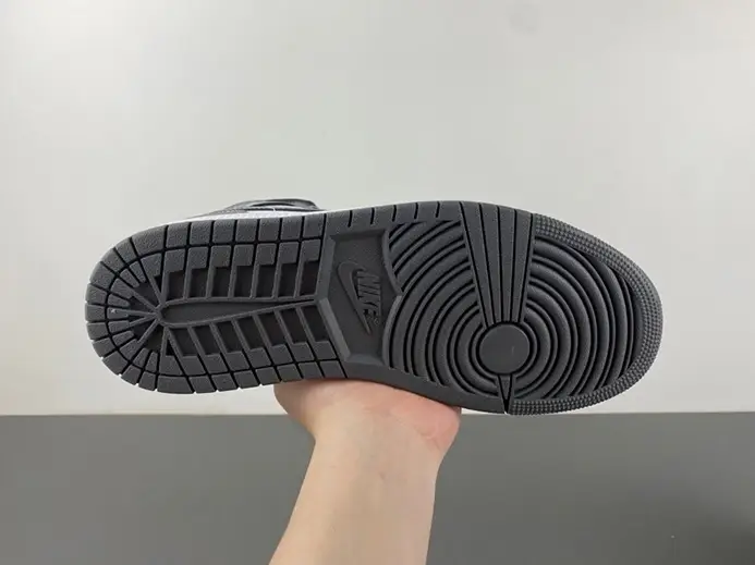 Jordan 1 Mid Black White Iron Grey  DQ8426-001 Minimalist 3933 