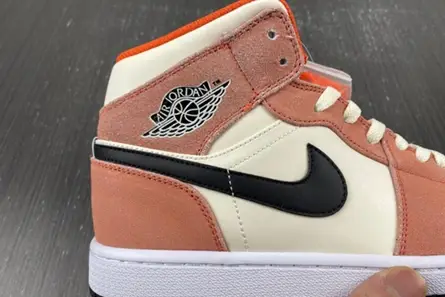 Jordan 1 Mid SE Orange Suede DV1336-800 HighQuality 4268 