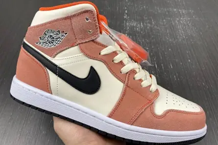 Jordan 1 Mid SE Orange Suede DV1336-800 HighQuality 4268 