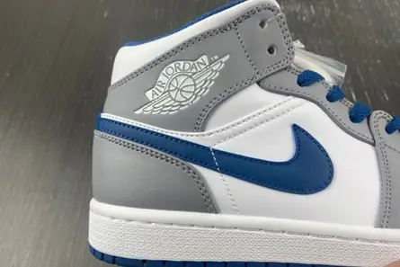 Jordan 1 Mid True Blue  DQ8426-014 Practical 7034 