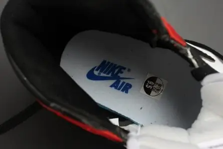 Jordan 1 Retro Black Toe 555088-125 Comfortable 5888 
