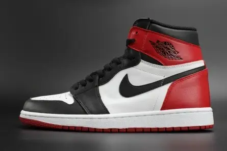 Jordan 1 Retro Black Toe 555088-125 Comfortable 5888 