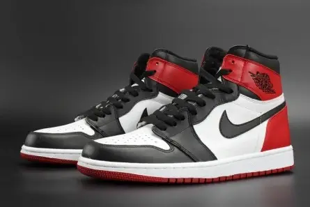 Jordan 1 Retro Black Toe 555088-125 Comfortable 5888 
