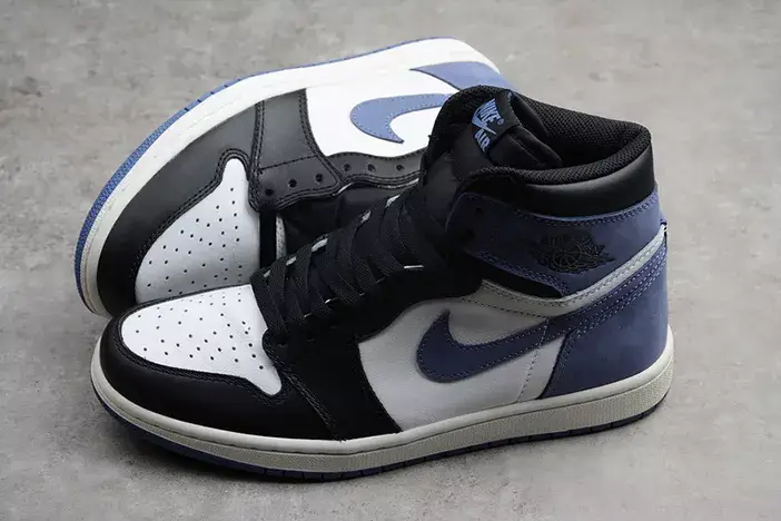 Jordan 1 Retro High Blue Moon 555088-115 Comfortable 9264 