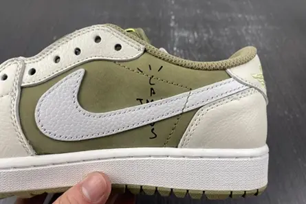Jordan 1 Retro Low Golf Travis Scott Neutral Olive FZ3124-200 GoodFit 3147 