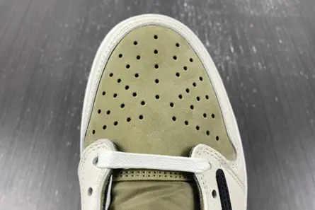 Jordan 1 Retro Low Golf Travis Scott Neutral Olive FZ3124-200 GoodFit 3147 